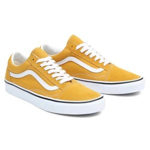 Vans Old Skool Yellow Sneakers | 8.5 Women = 7 Men